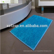 square shaggy 100% polyester microfiber tuft machine folding mat
long pile 100% polyester machine washable entrance mat